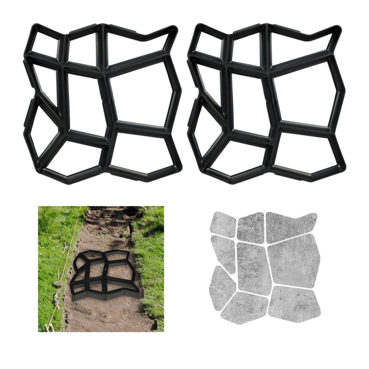 Walkway Shape Set of 2