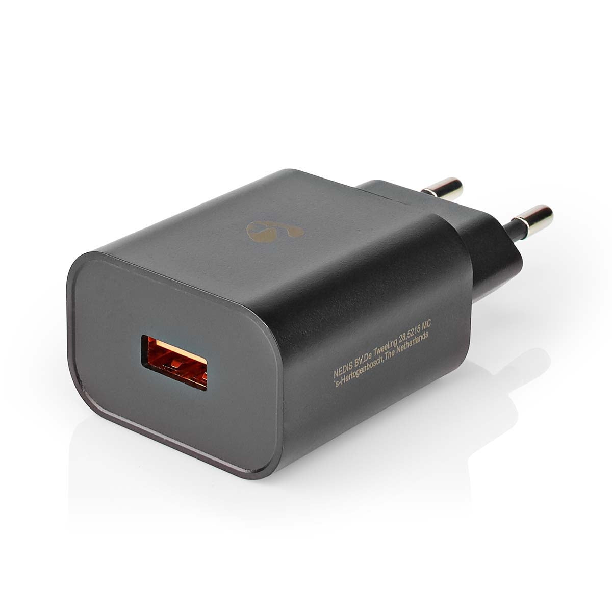 Wall Charger | 18 W| Fast charging function | 1.5 / 2.0 / 3.0 A | Number of outputs: 1 | USB-A | Without cable | Automatic selection of Voltage