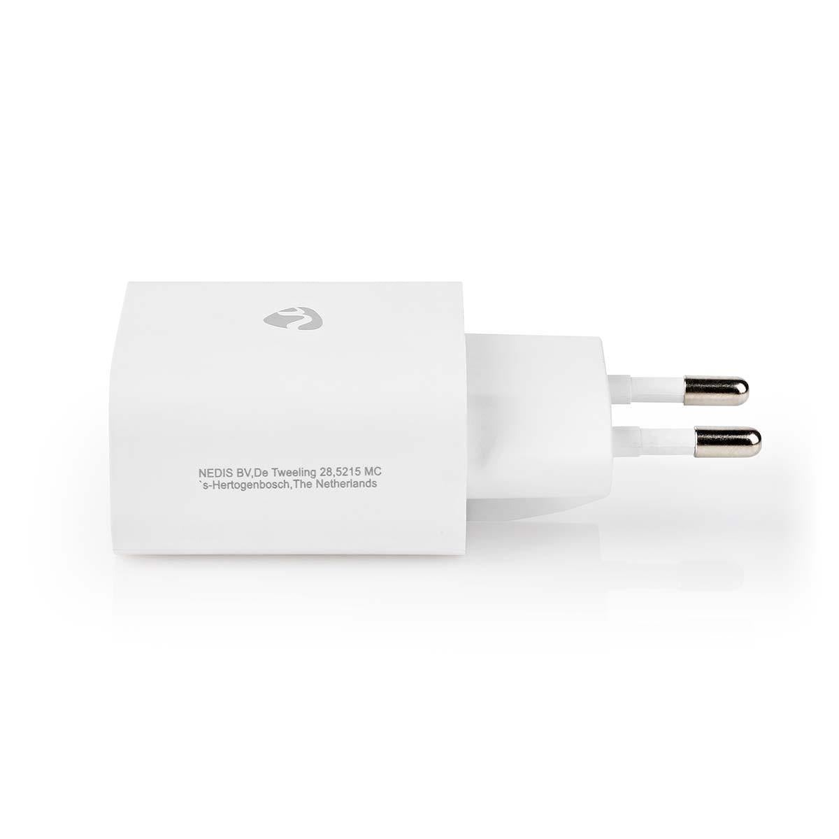 Wall Charger | 20 W| Fast charging function | 1.67 A / 2.22 A / 3.0 A | Number of outputs: 1 | USB-C™ | Lightning 8-Pin (Loose) Cable | 1.00 m | Automatic selection of Voltage