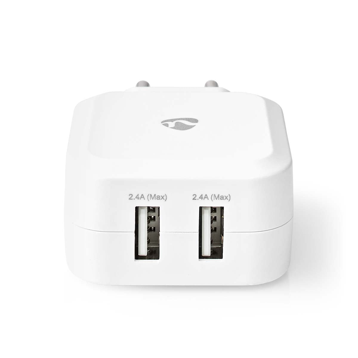 Wall Charger | 24 W| Fast charging function | 2x 2.4 A A | Number of outputs: 2 | 2x USB-A | Without cable | Single Voltage Output