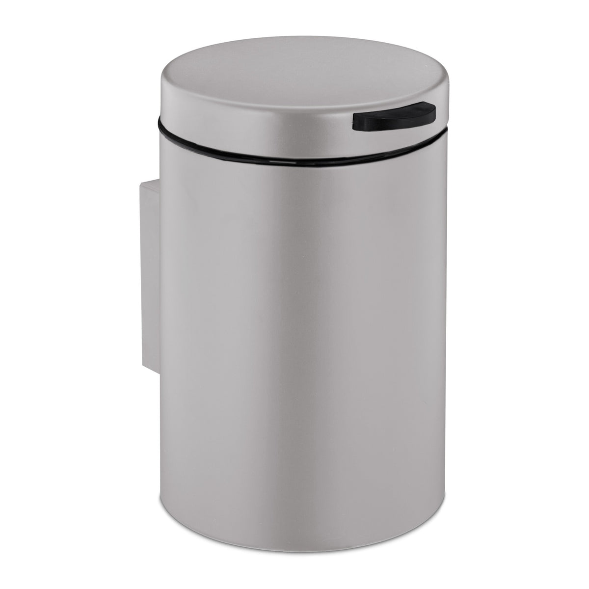 Wall Mounted Bathroom Bin, 3L, Auto-Close Lid