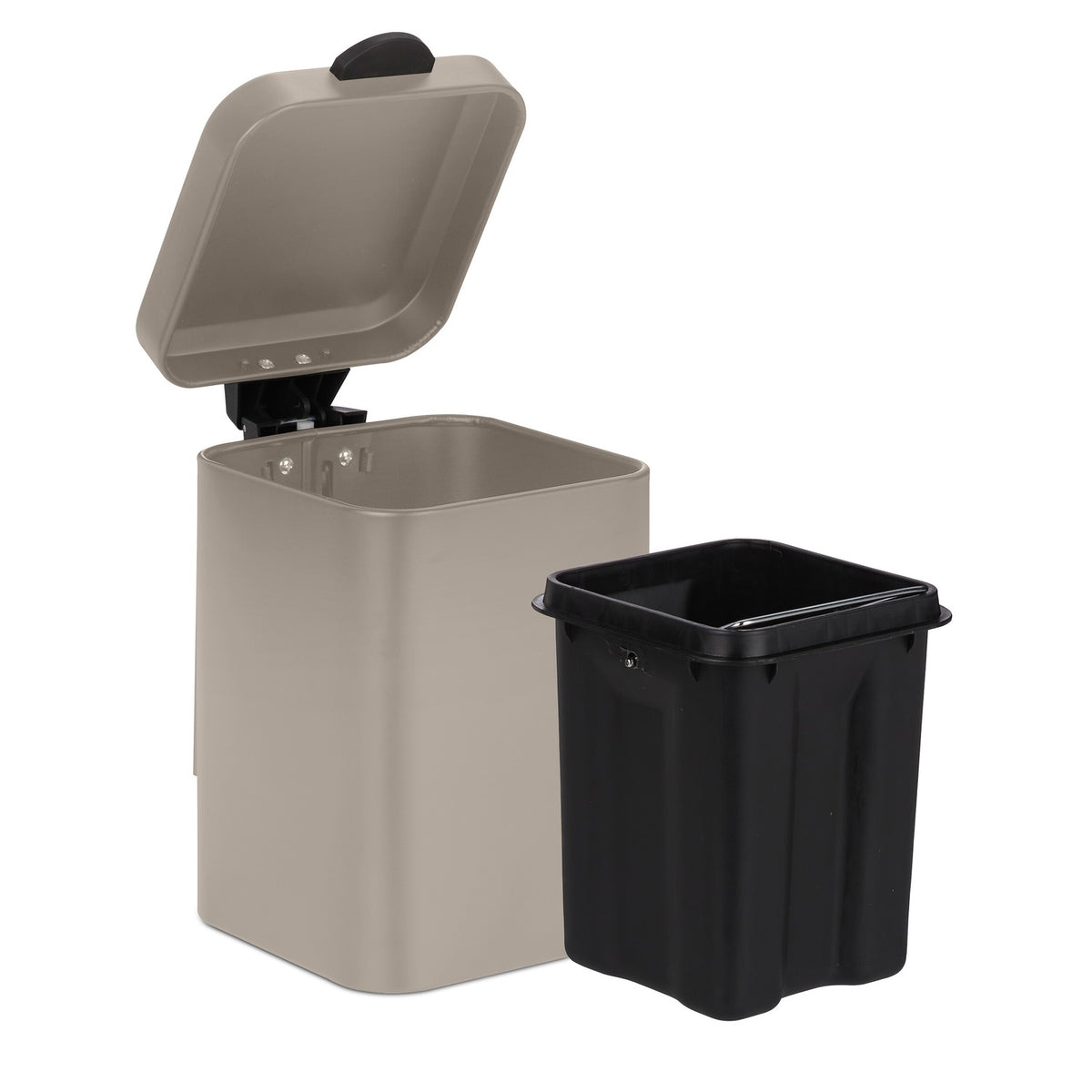 Wall Mounted Bathroom Bin, 3L, Automatic Close