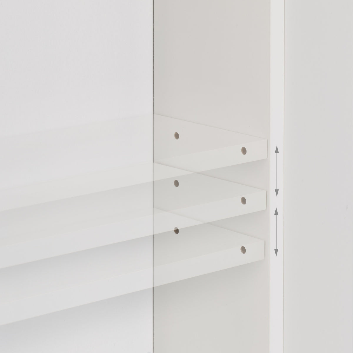Wall-Mounted Bathroom Cabinet with Adjustable Shelf
