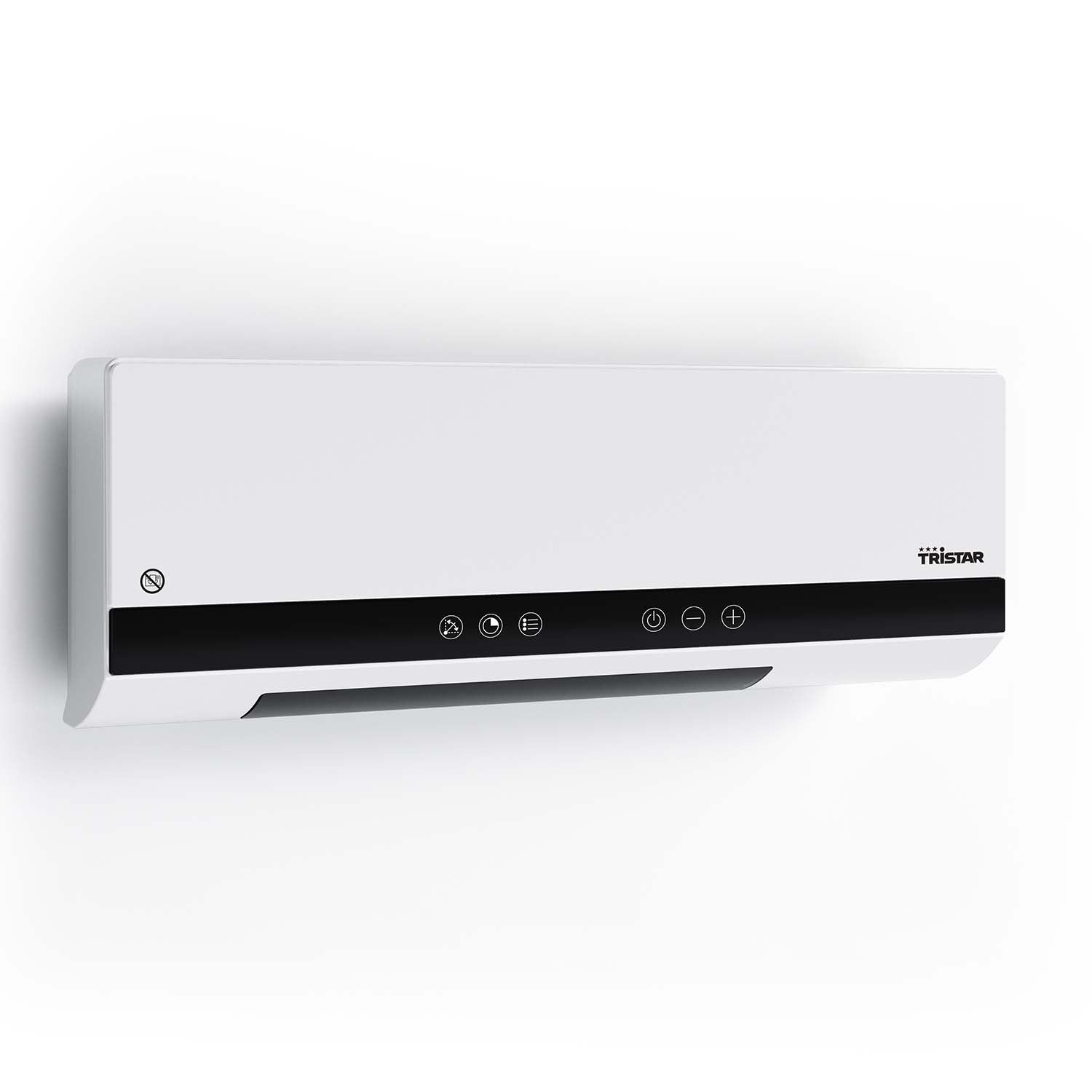 Wall-Mounted Ceramic Heater 2000W Oscillating