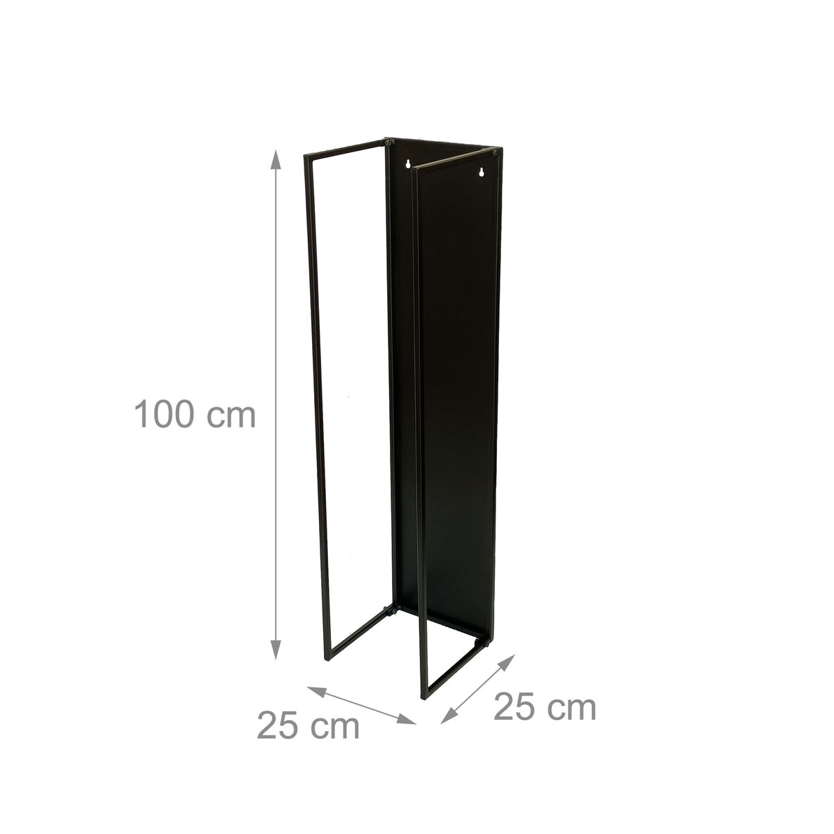 Wall-Mounted Firewood Rack – Indoor Log Storage