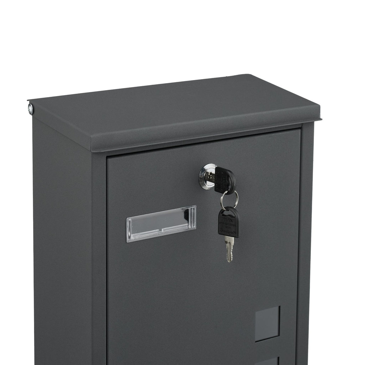 Wall-Mounted Letterbox with Viewing Windows