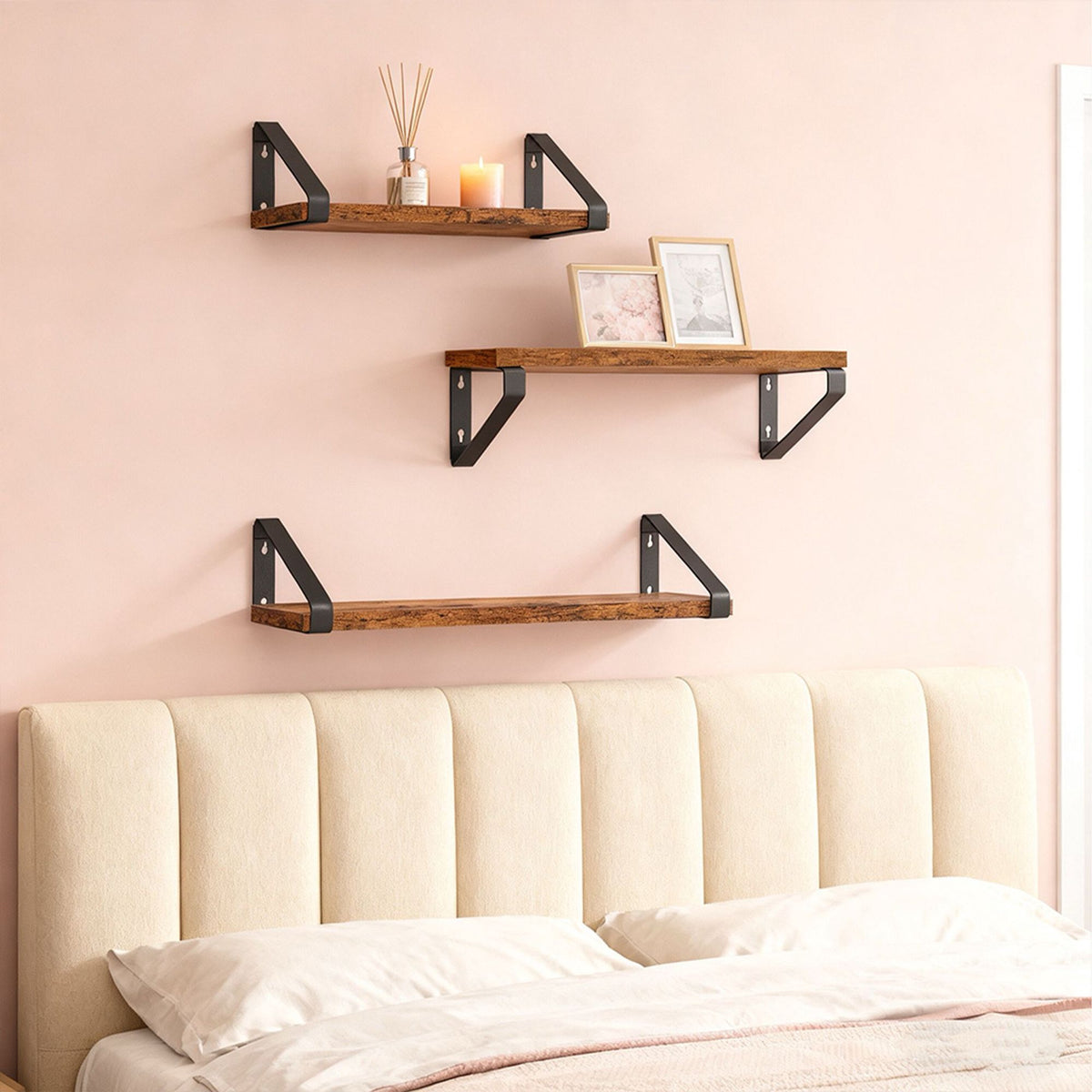 Wall Shelves – 3 Sizes, Versatile Storage Solution