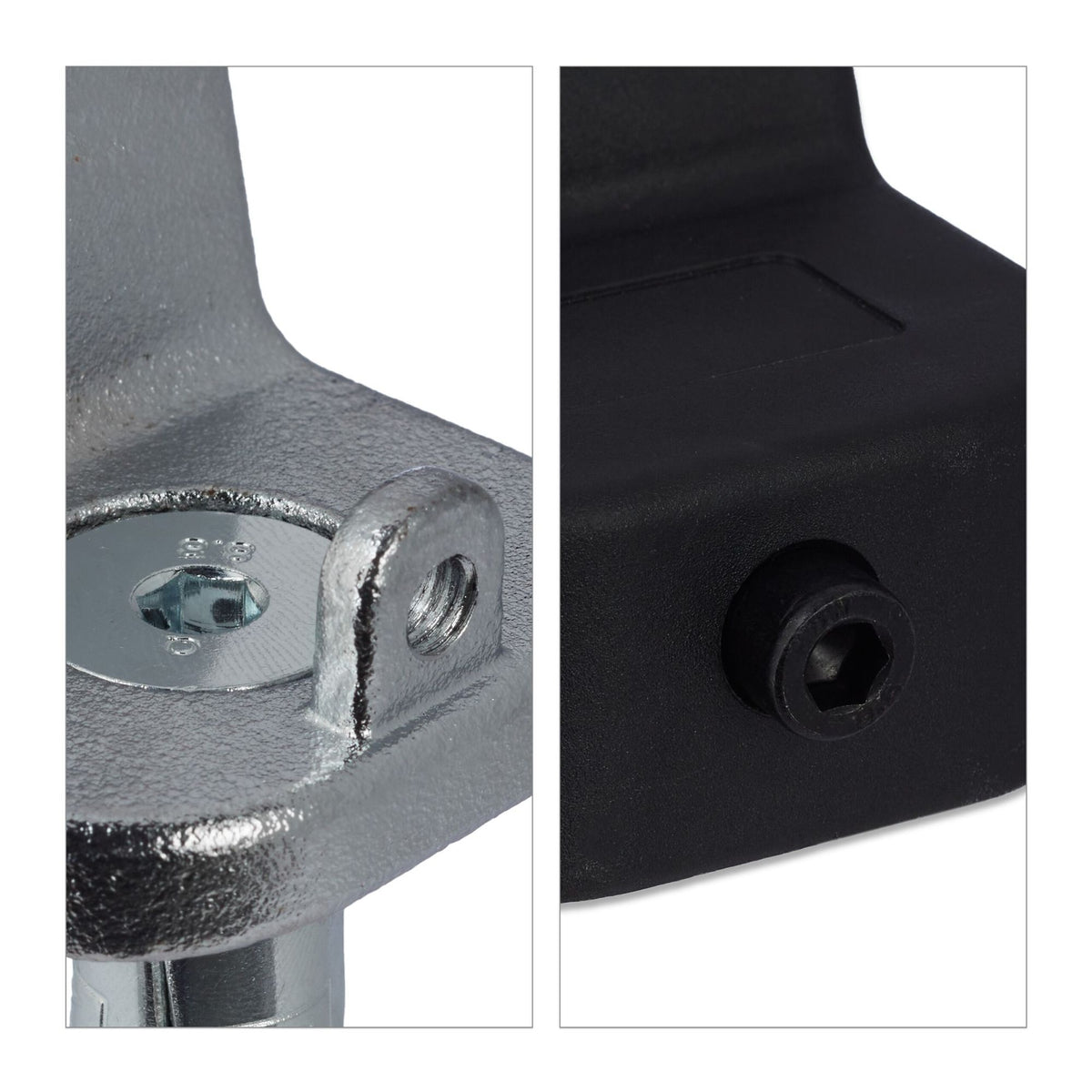 Wall and floor anchorage for bicycle