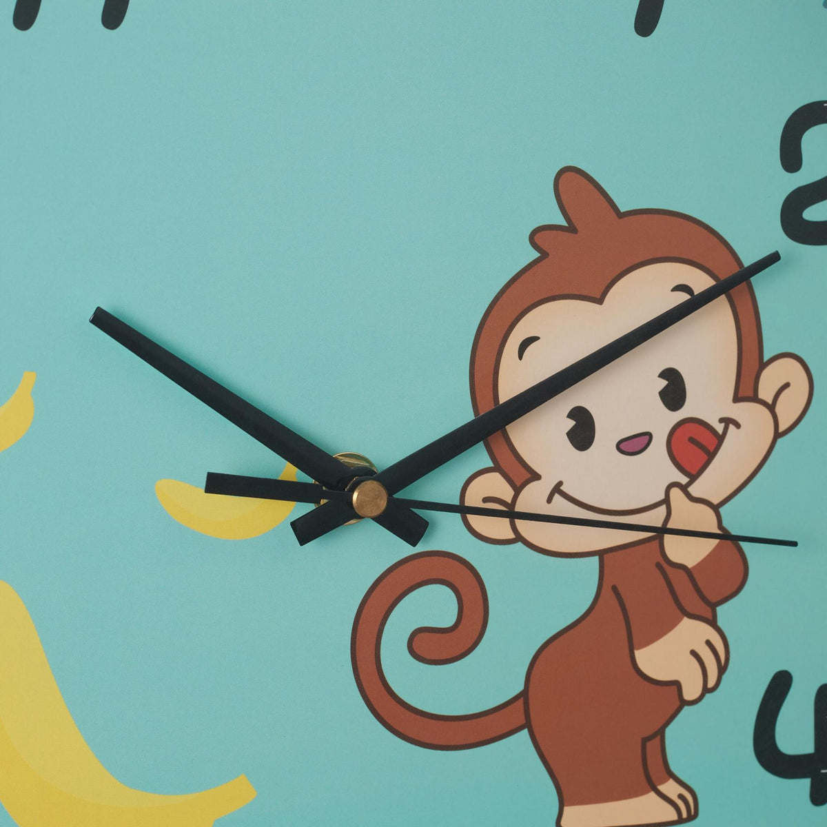 Wall clock Monkey for children