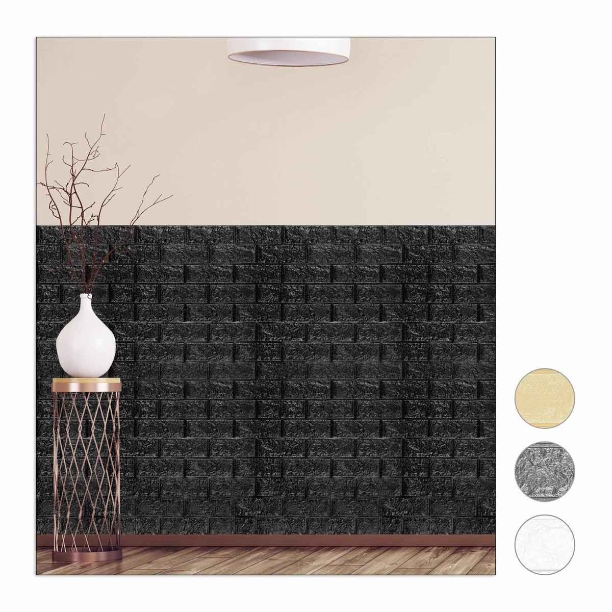 Wall decal set brick, self-adhesive