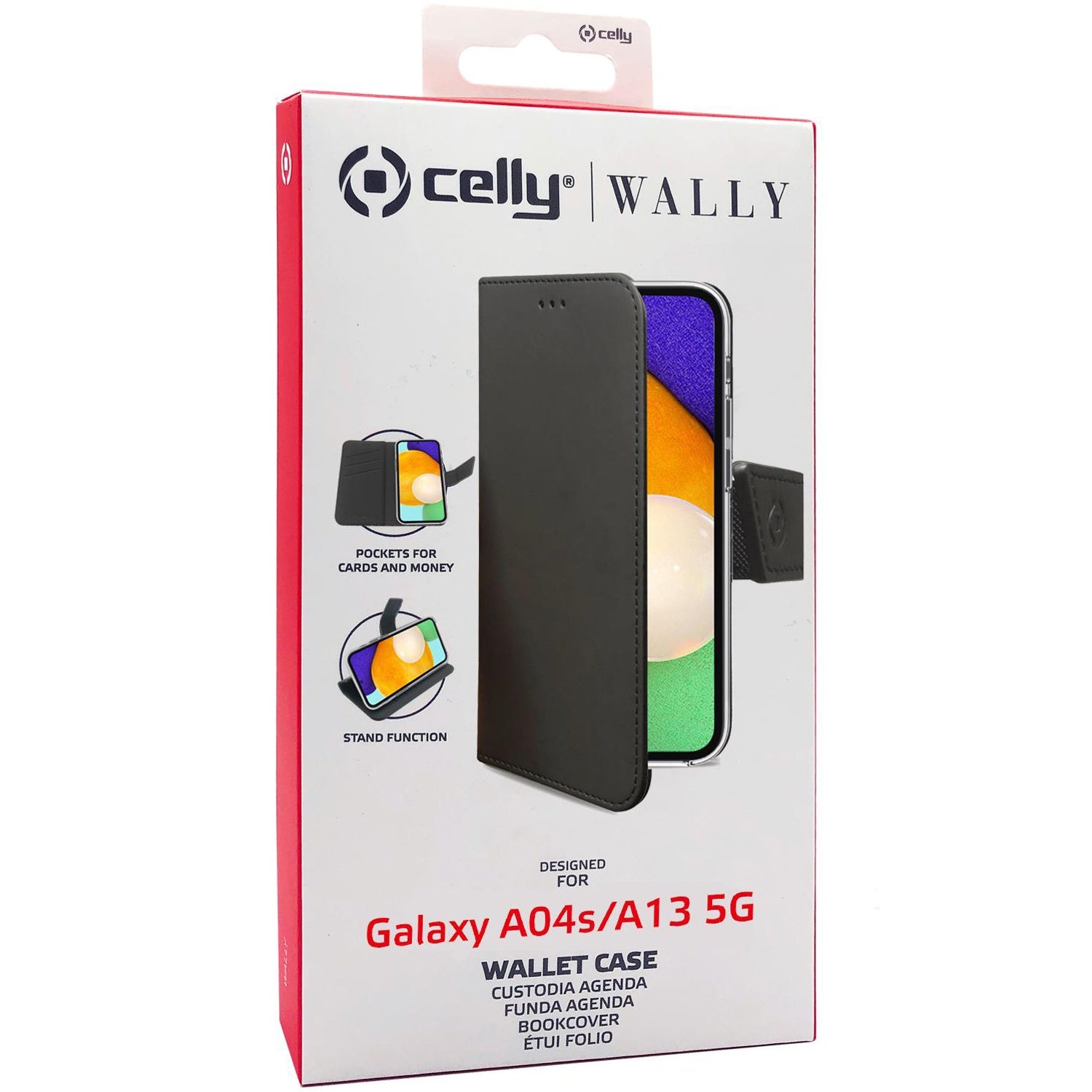 Wallet Case Galaxy A04s / A13 5G Black
