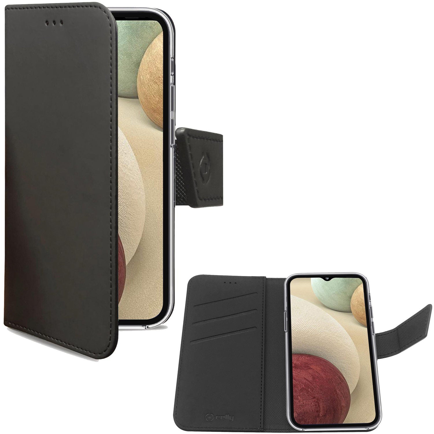 Wallet Case Galaxy A12 Black