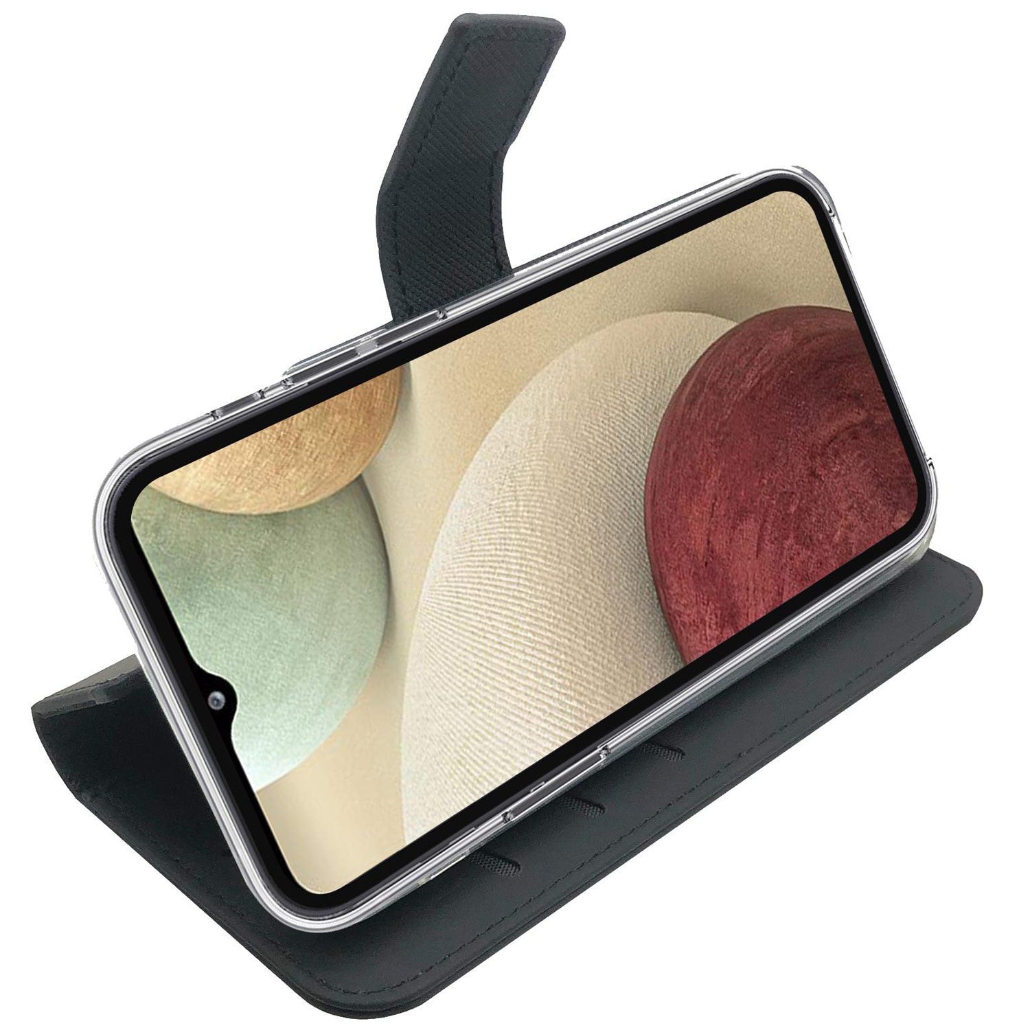 Wallet Case Galaxy A12 Black