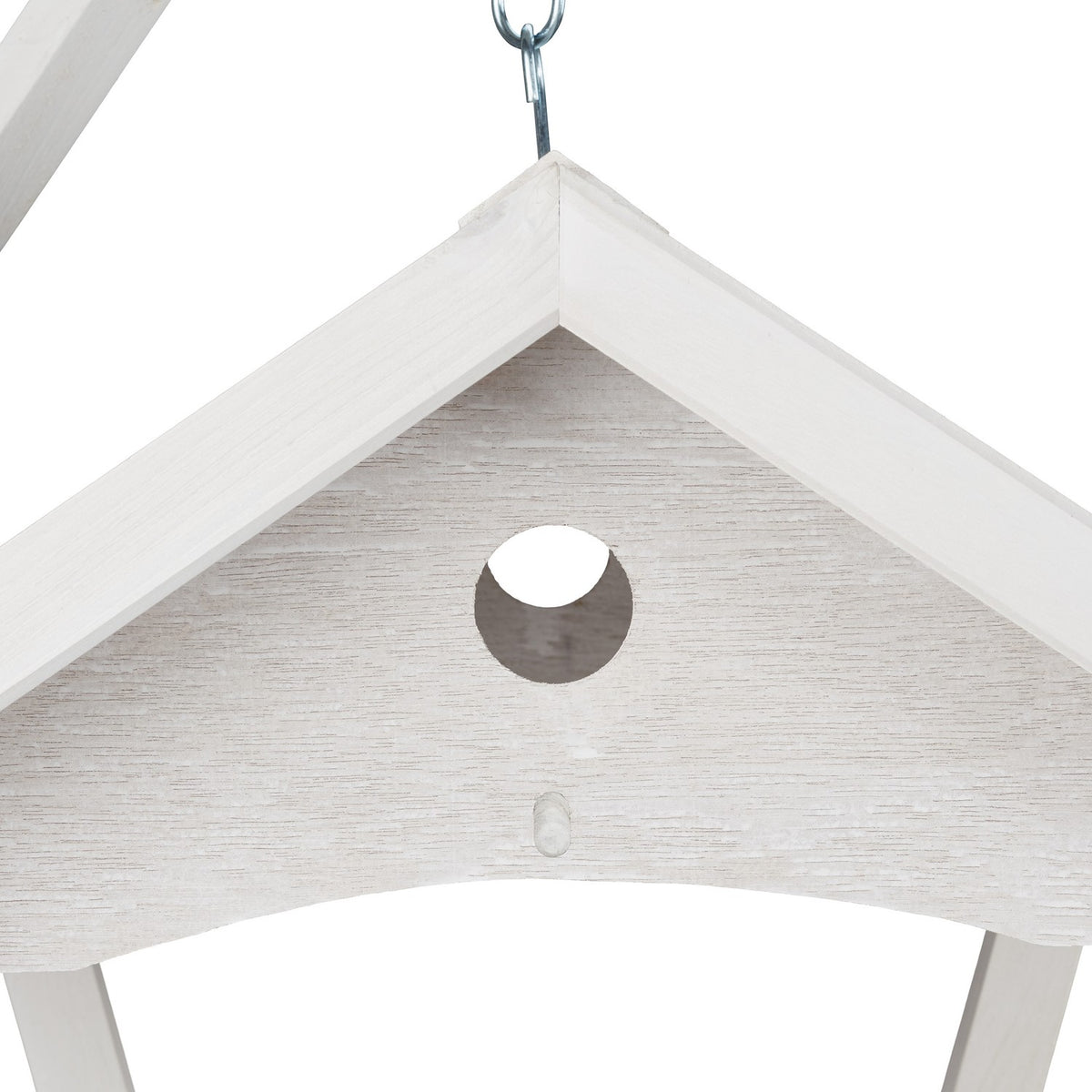 Wall-mounted bird table white