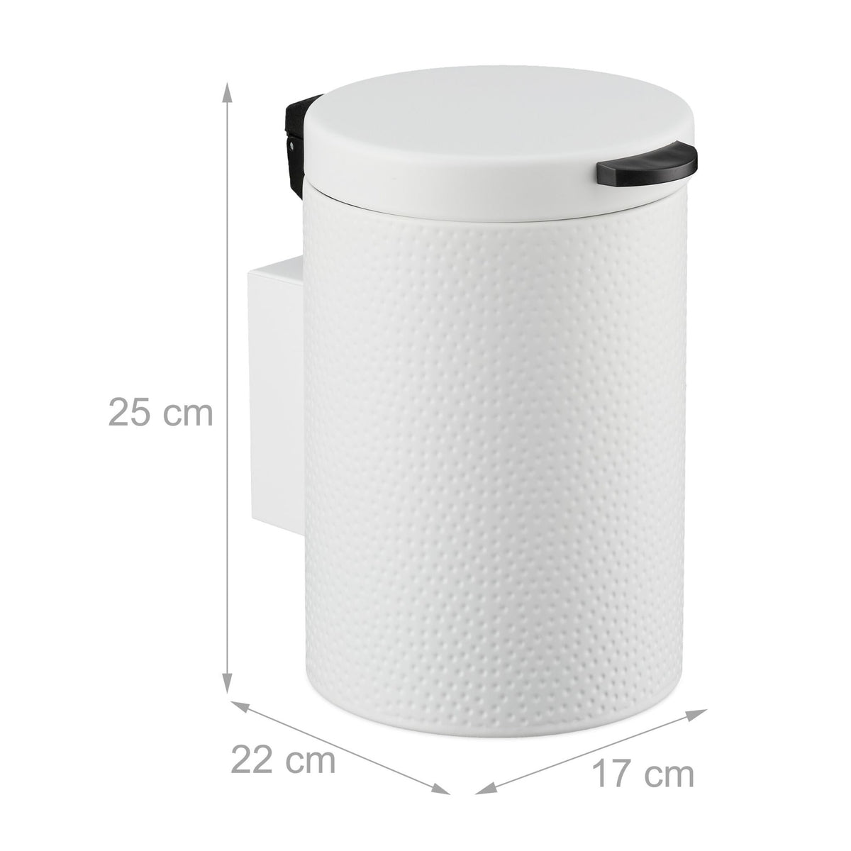 Wall-mounted cosmetics container 3 liters