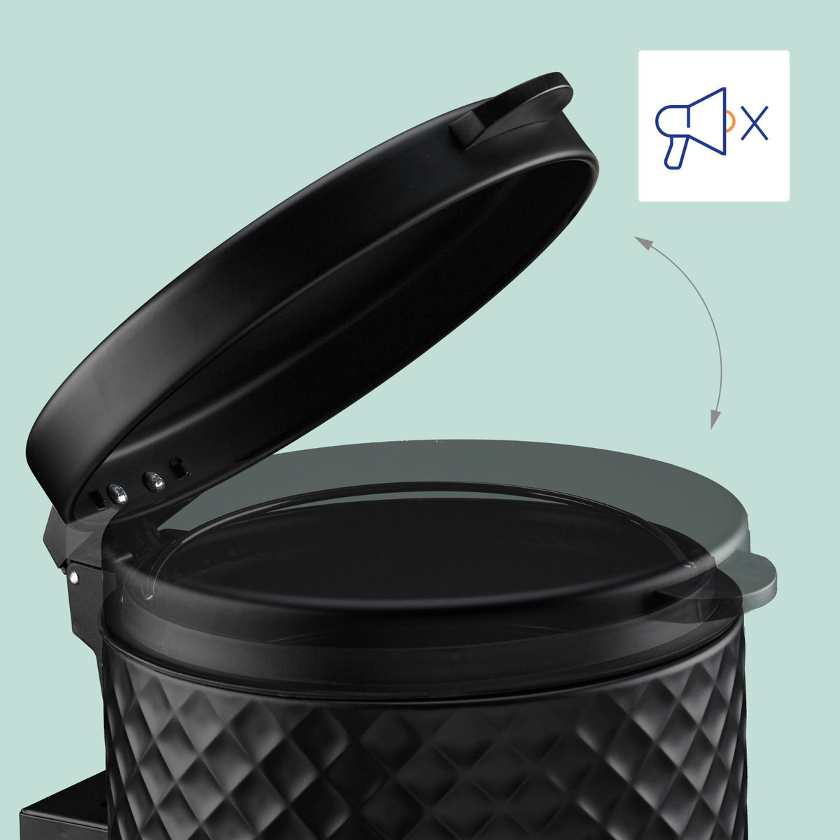 Wall-mounted cosmetics container 3 liters