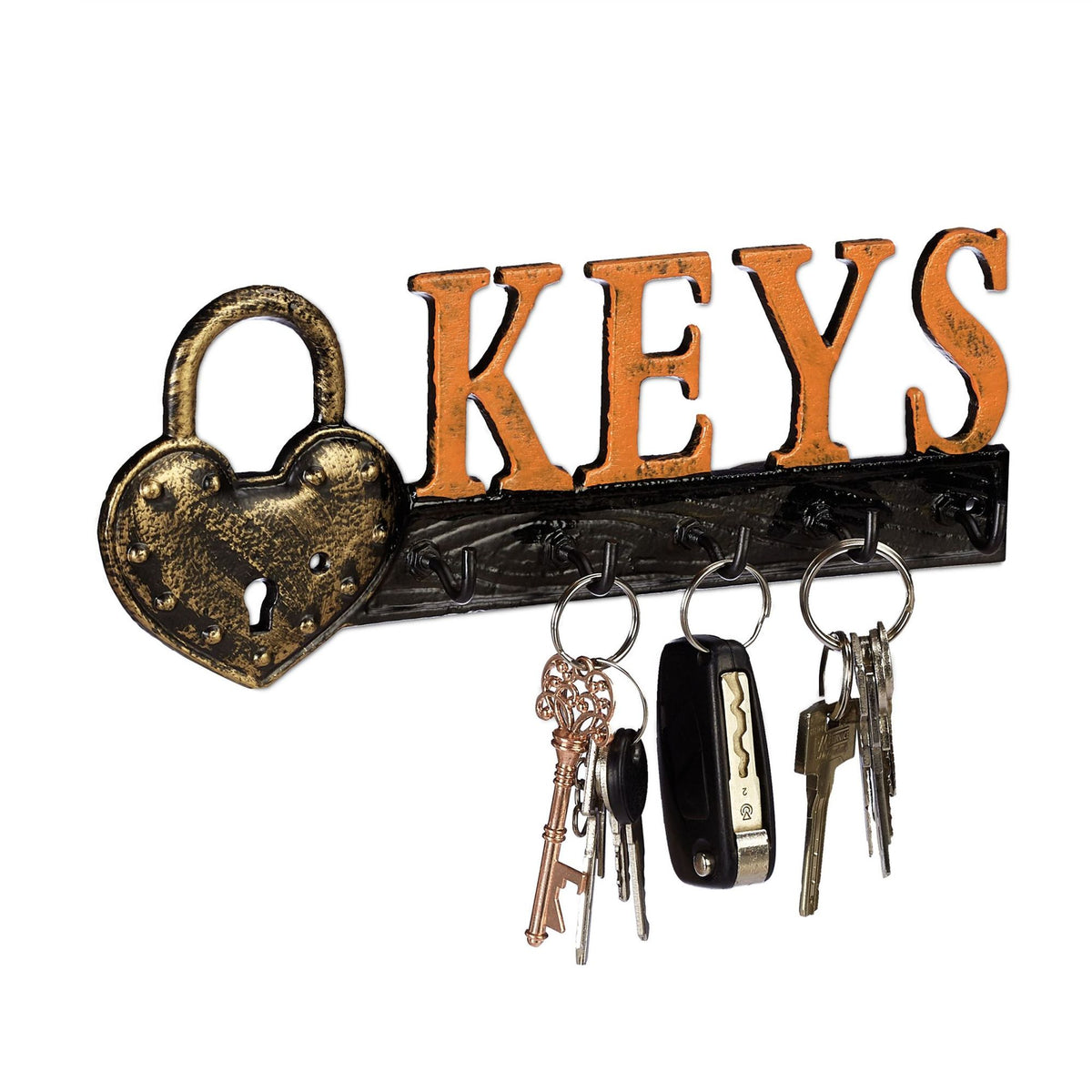 Wall mounted key holder