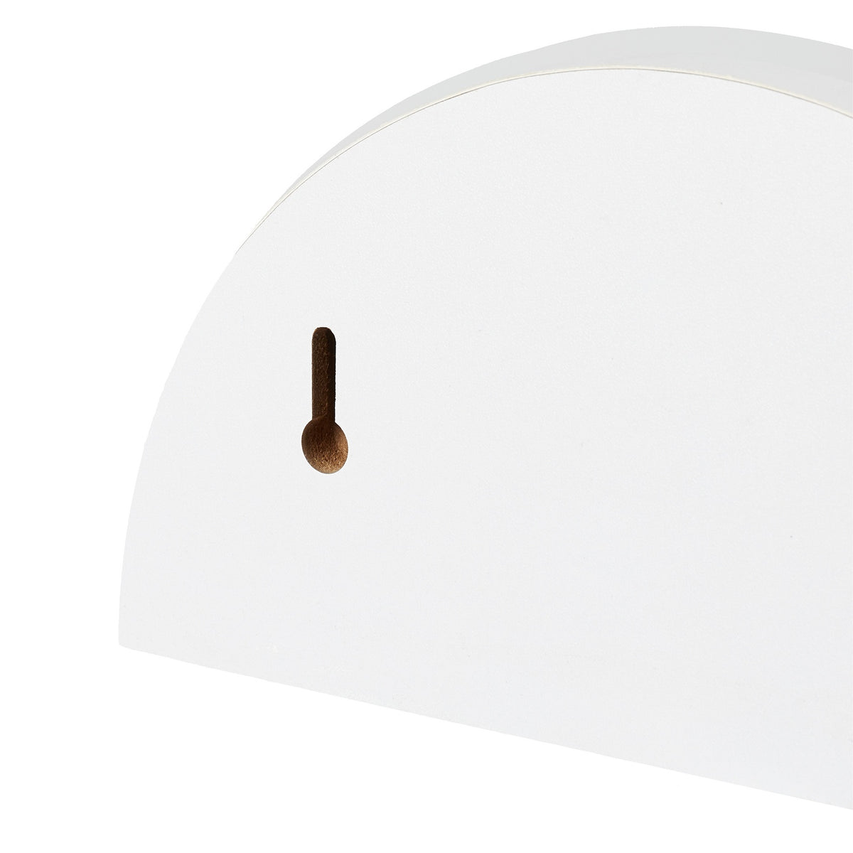 Wall shelf set of 3 white