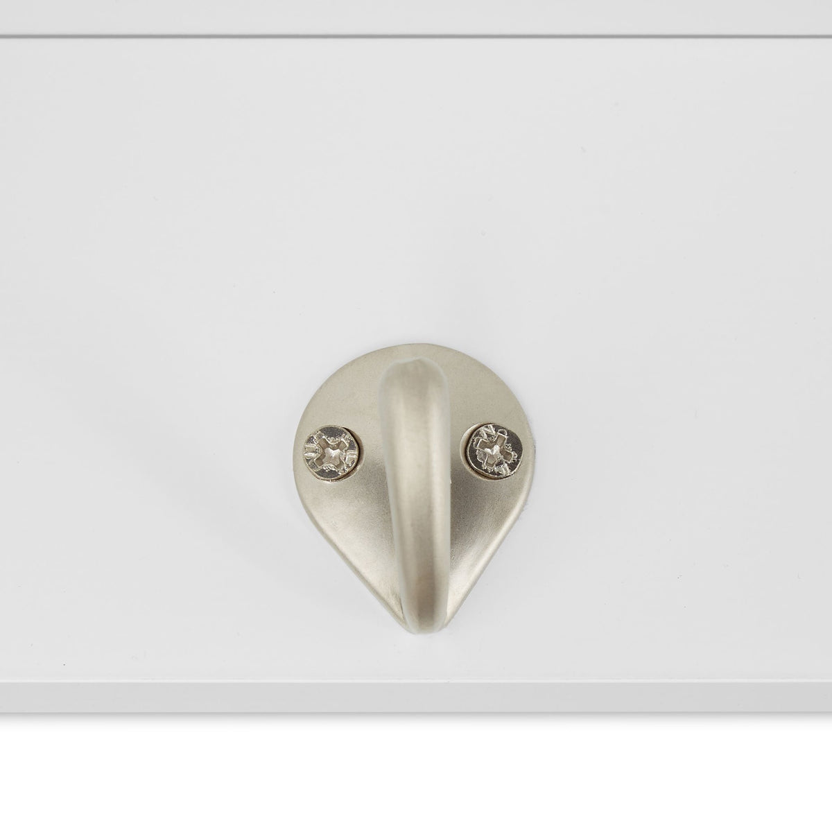 Wall shelf with 3 hooks