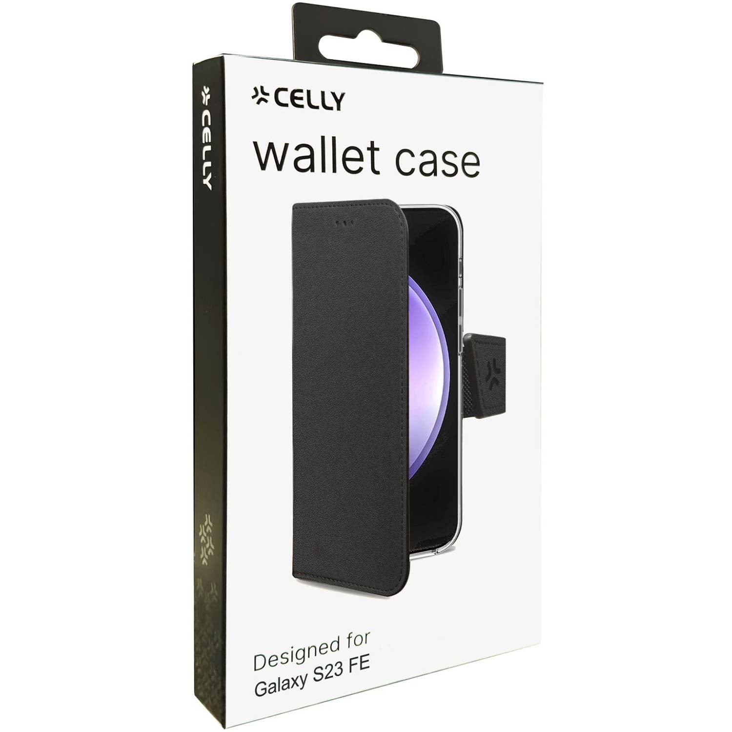 Wally Wallet Case Galaxy S23 FE Black