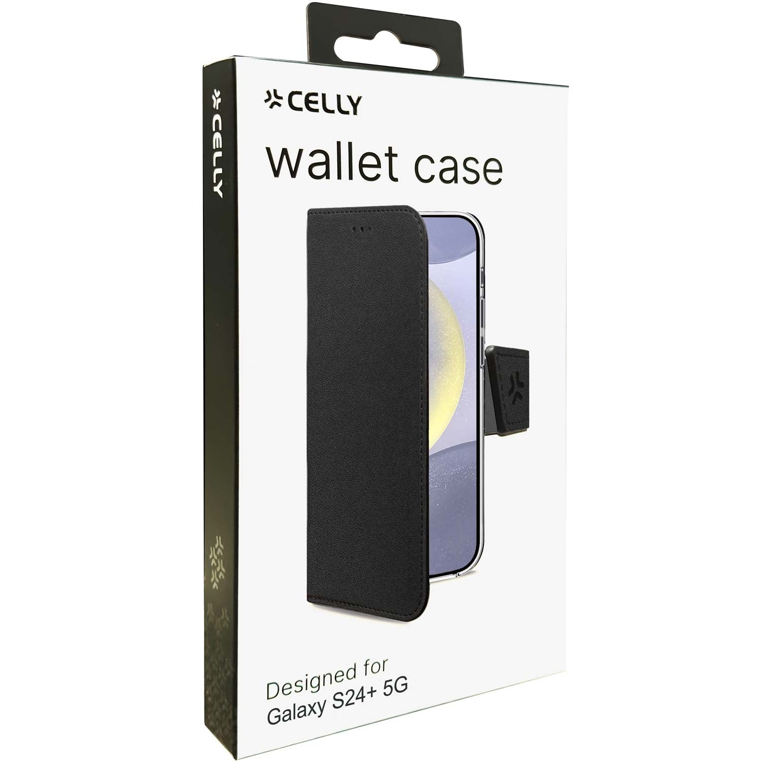 Wally Wallet Case Galaxy S24+ 5G Black