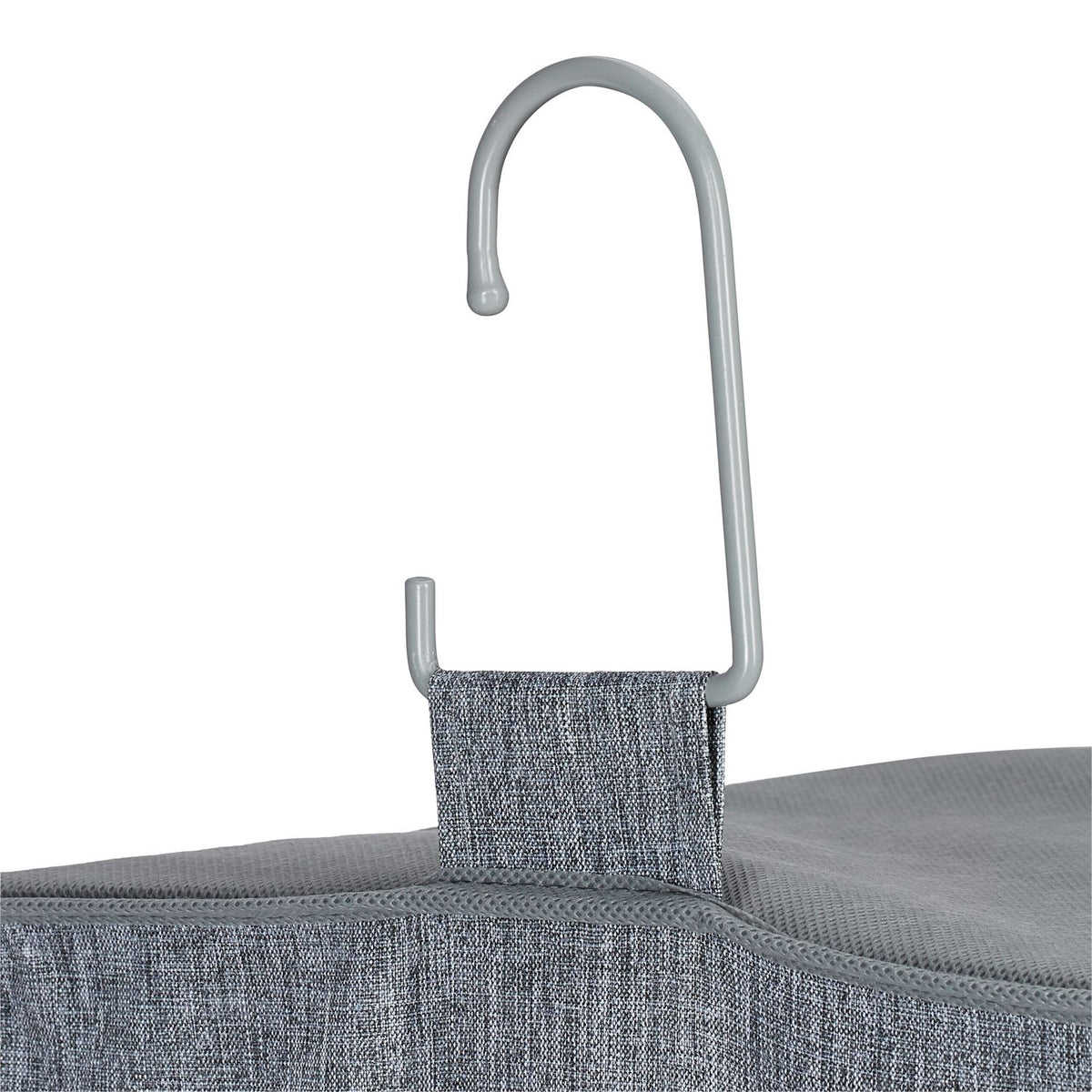 Wardrobe Hanging Organizer, 3 Compartments, Set of 2