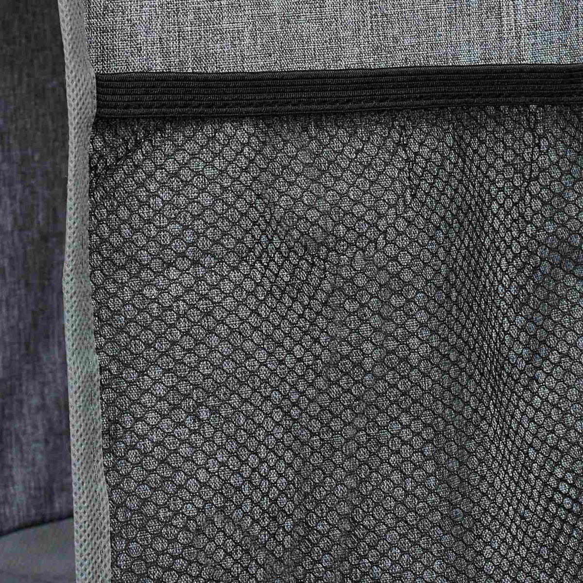 Wardrobe Hanging Organizer, 3 Compartments, Set of 2