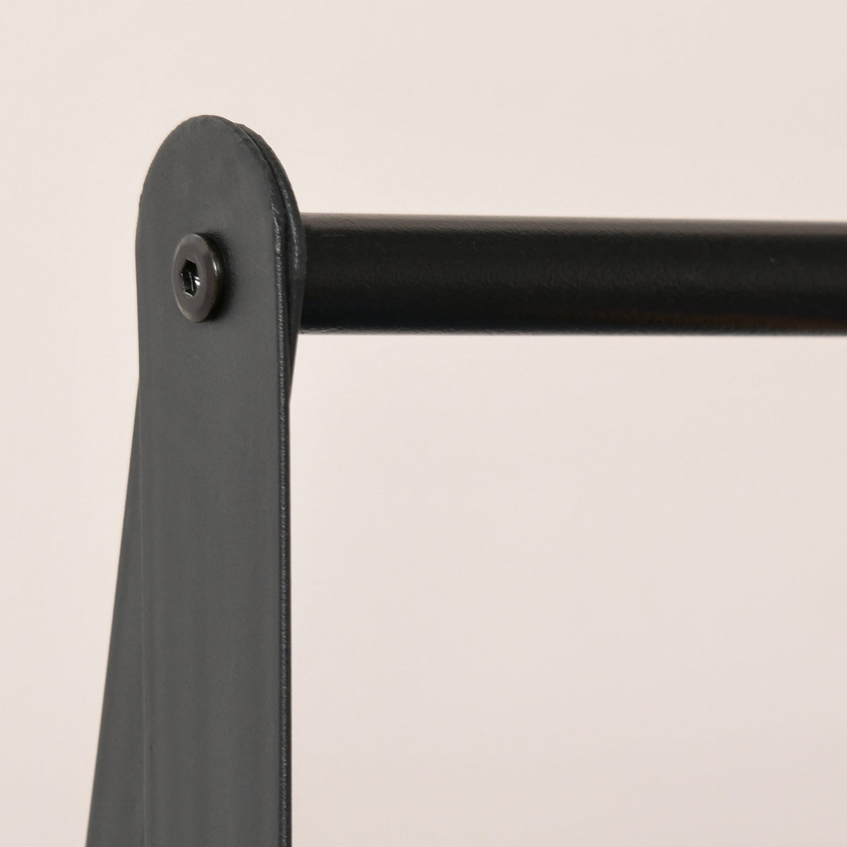 Wardrobe rack clothes rack clothes rail with shoe rack clothes rack metal + wood black + natural 64 x 42.5 x 149 cm