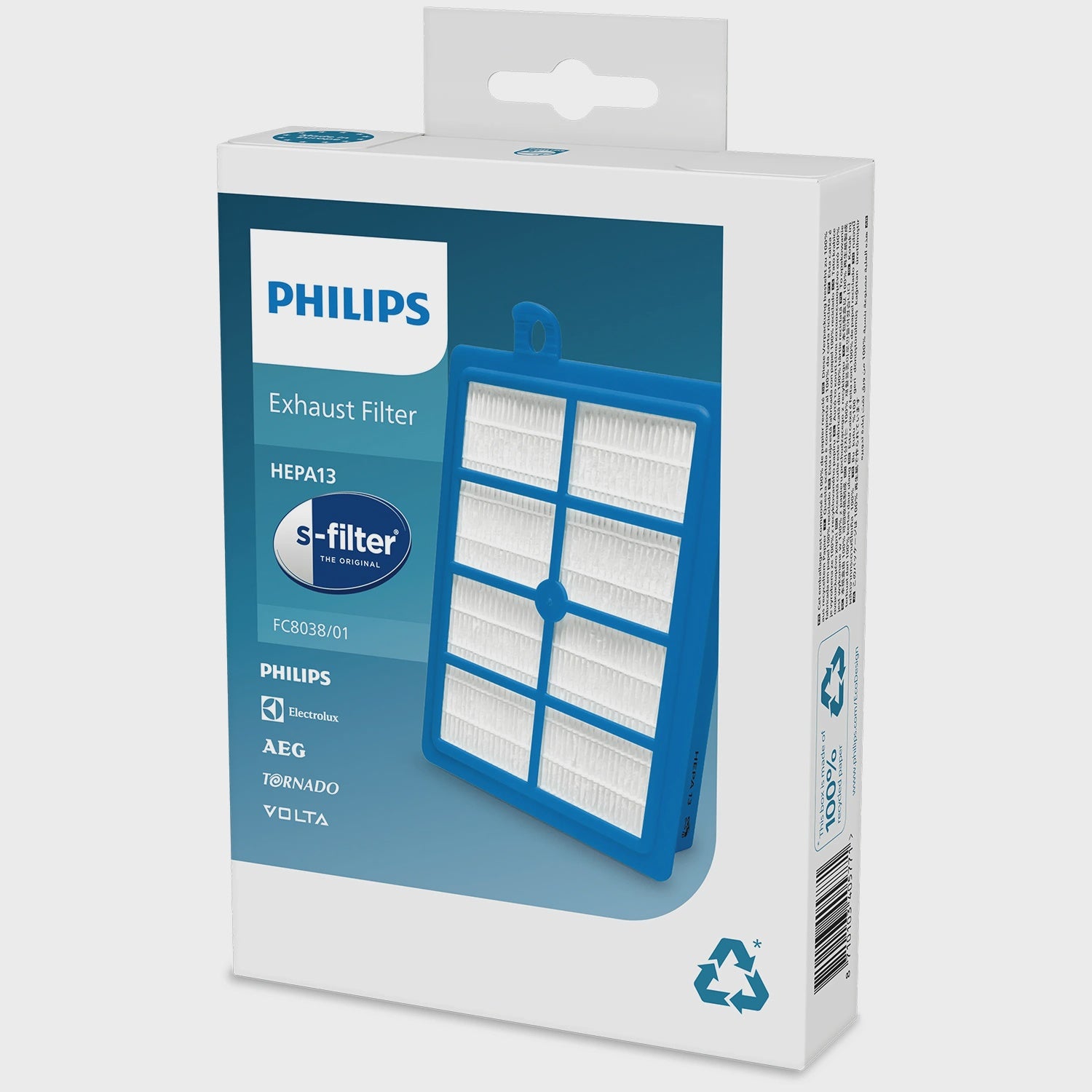 Washable HEPA Filter for Electrolux/Philips Vacuums