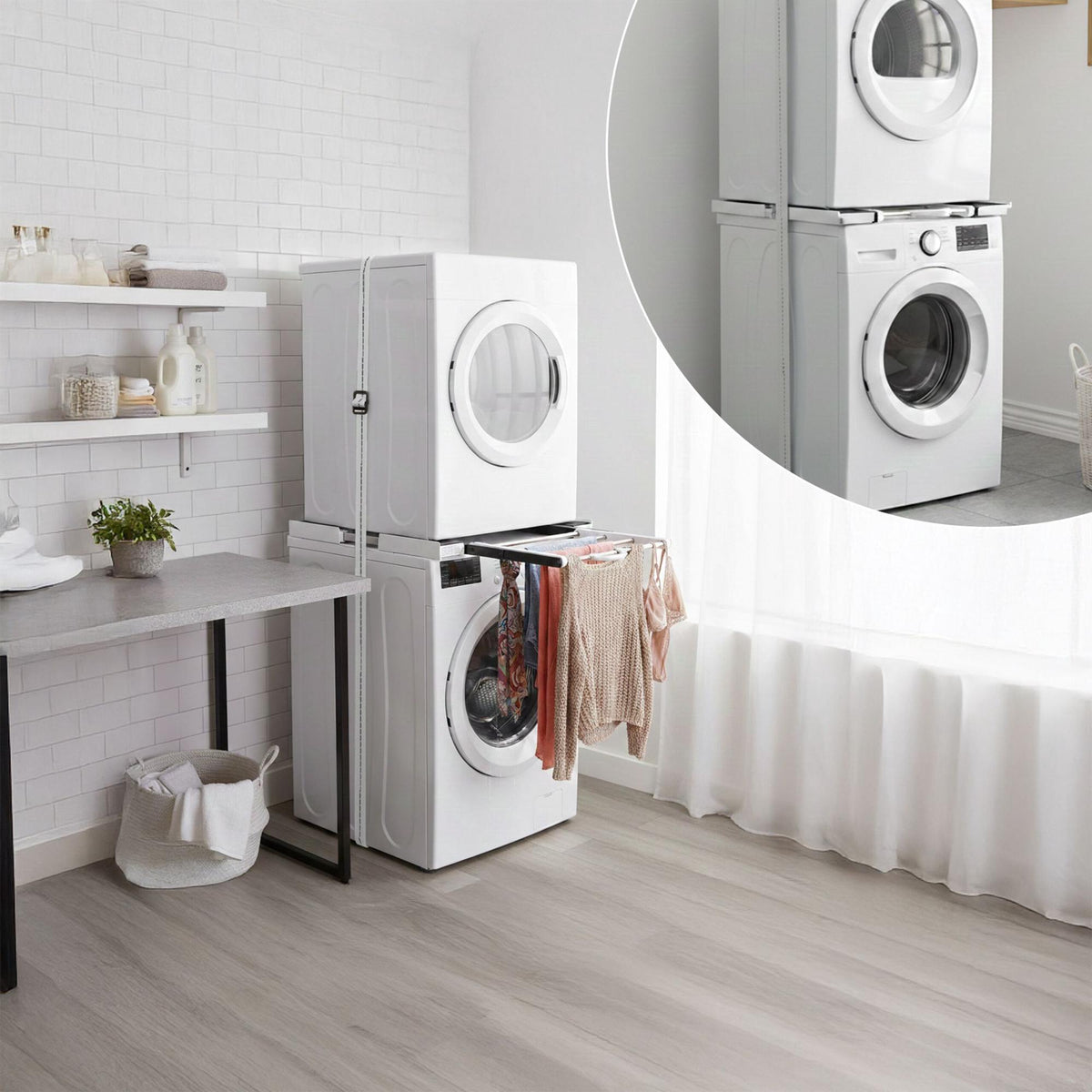 Washer & Dryer Stacking Frame – Universal Space Saver