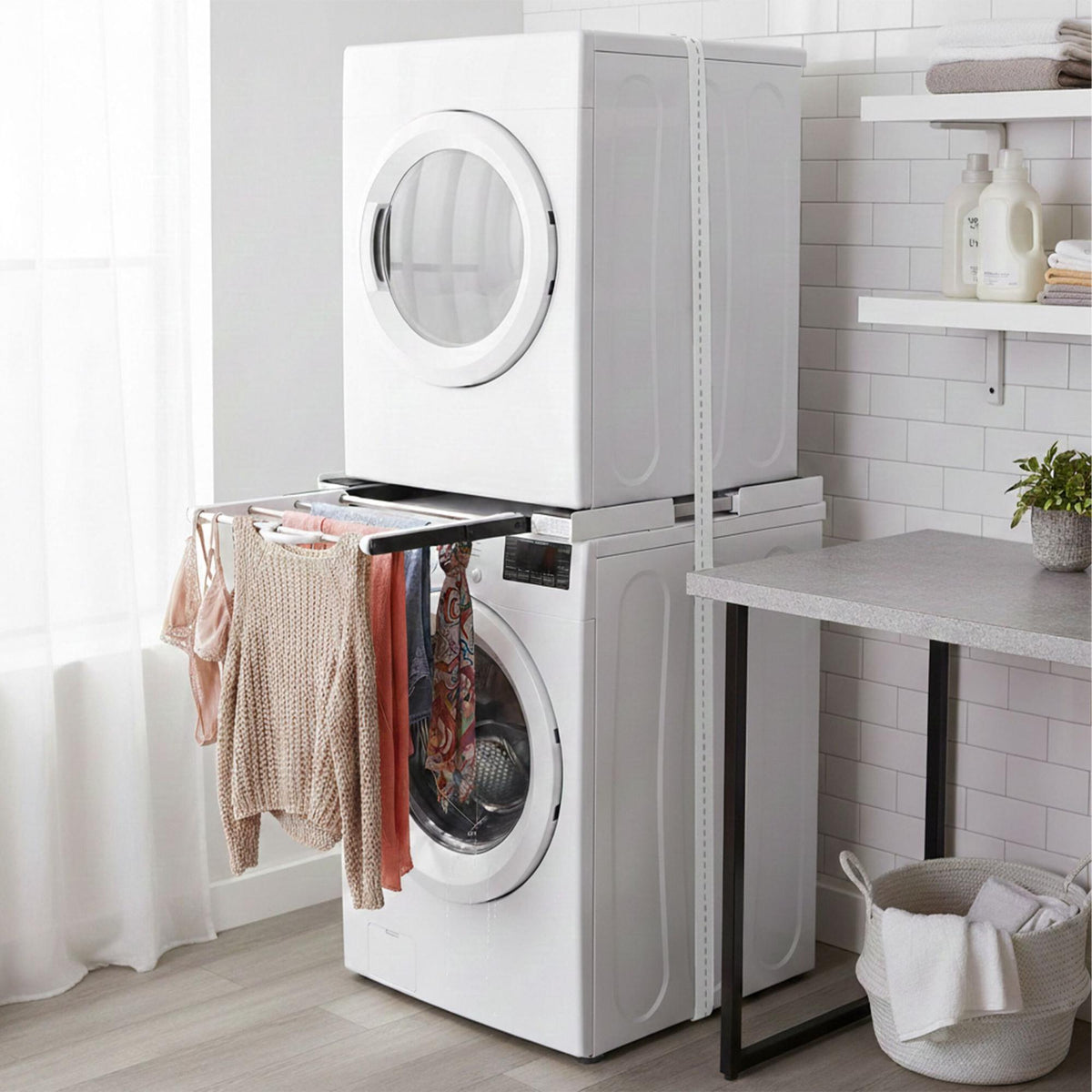Washer & Dryer Stacking Frame – Universal Space Saver