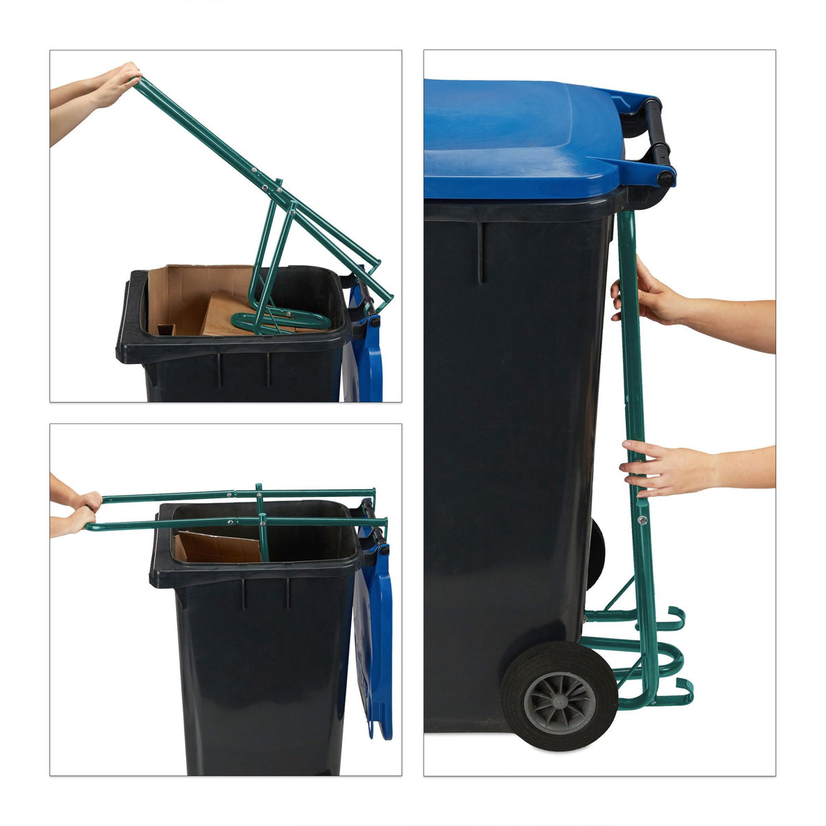 Waste compactor for the dustbin