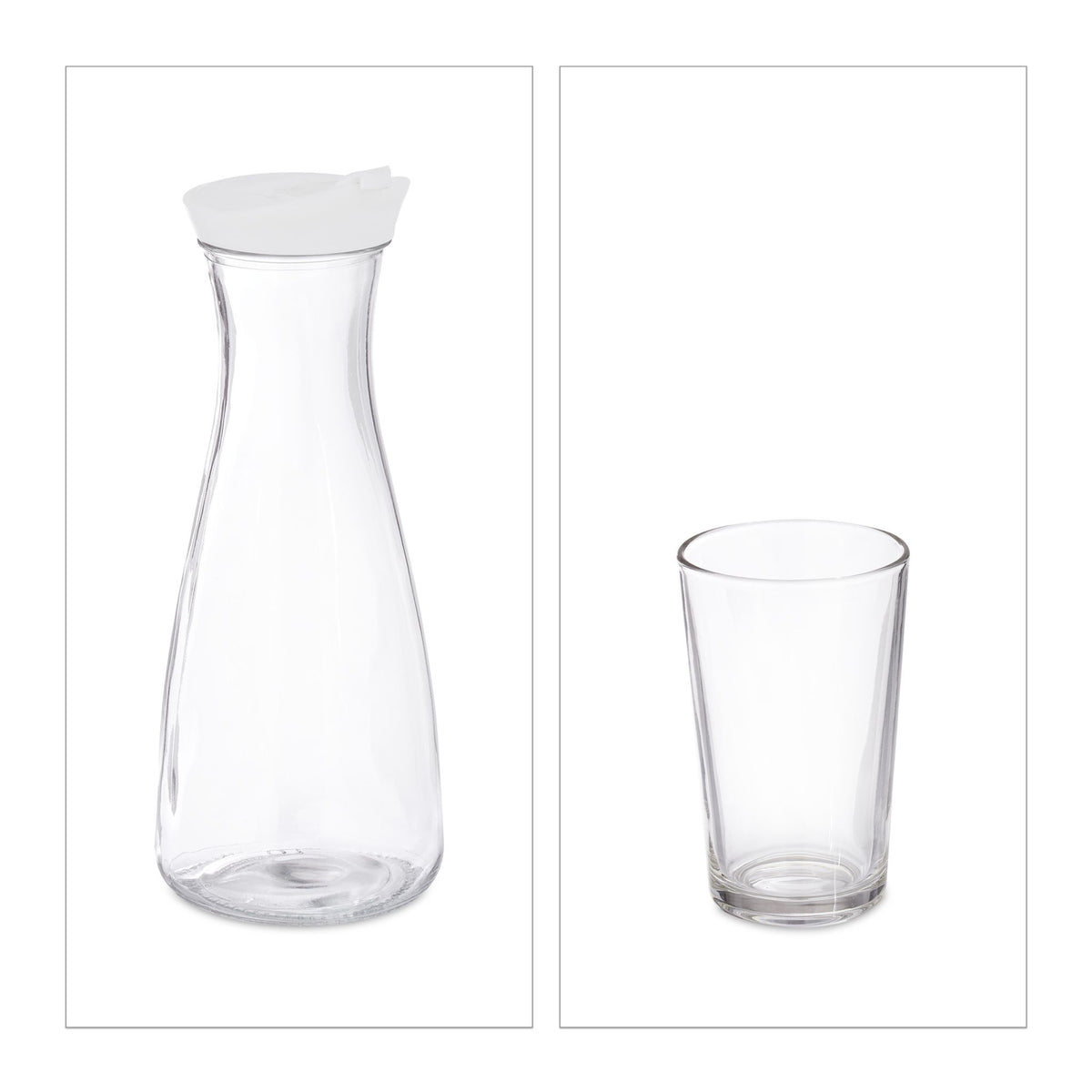Water Carafe with Glass Set