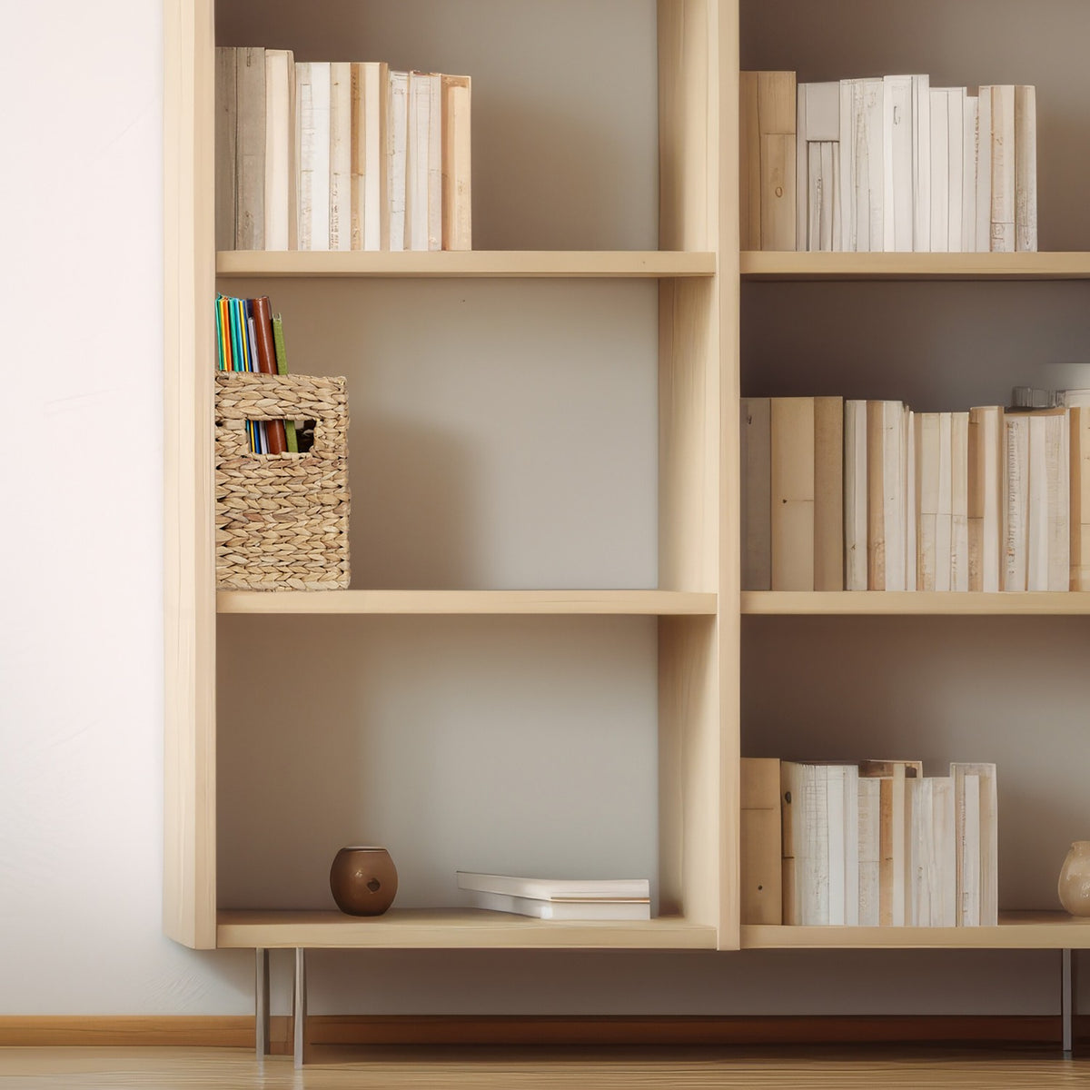 Water Hyacinth Magazine Rack – Storage Basket for Documents