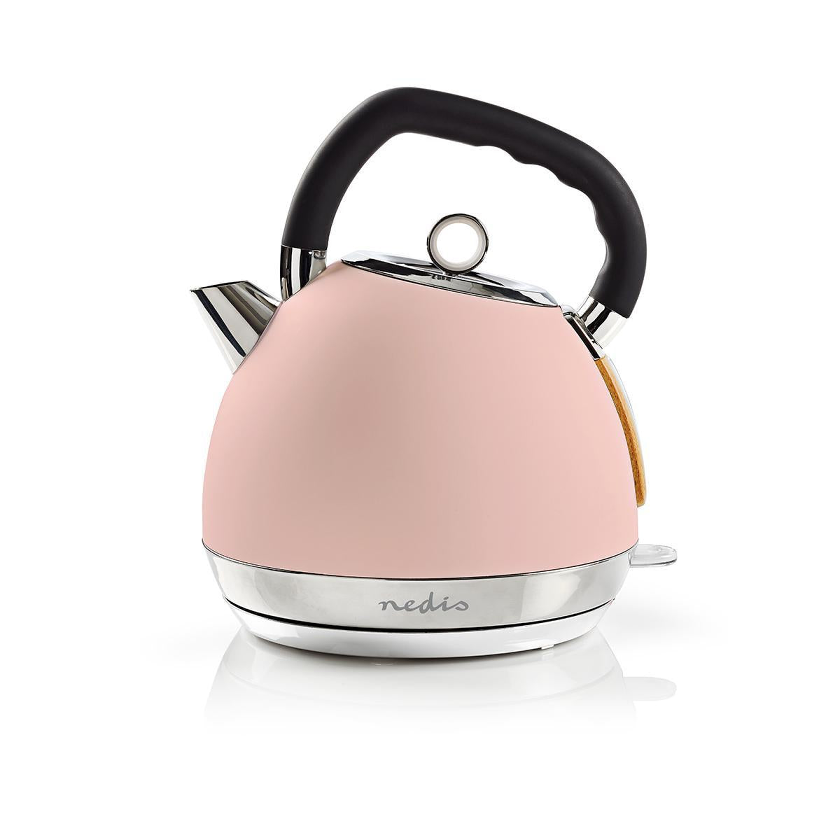 Water boiler | 1.8 l | Soft-Touch | Pink | Rotatable 360 degrees | Concealed heating element | Strix® Control | Boil-dry function