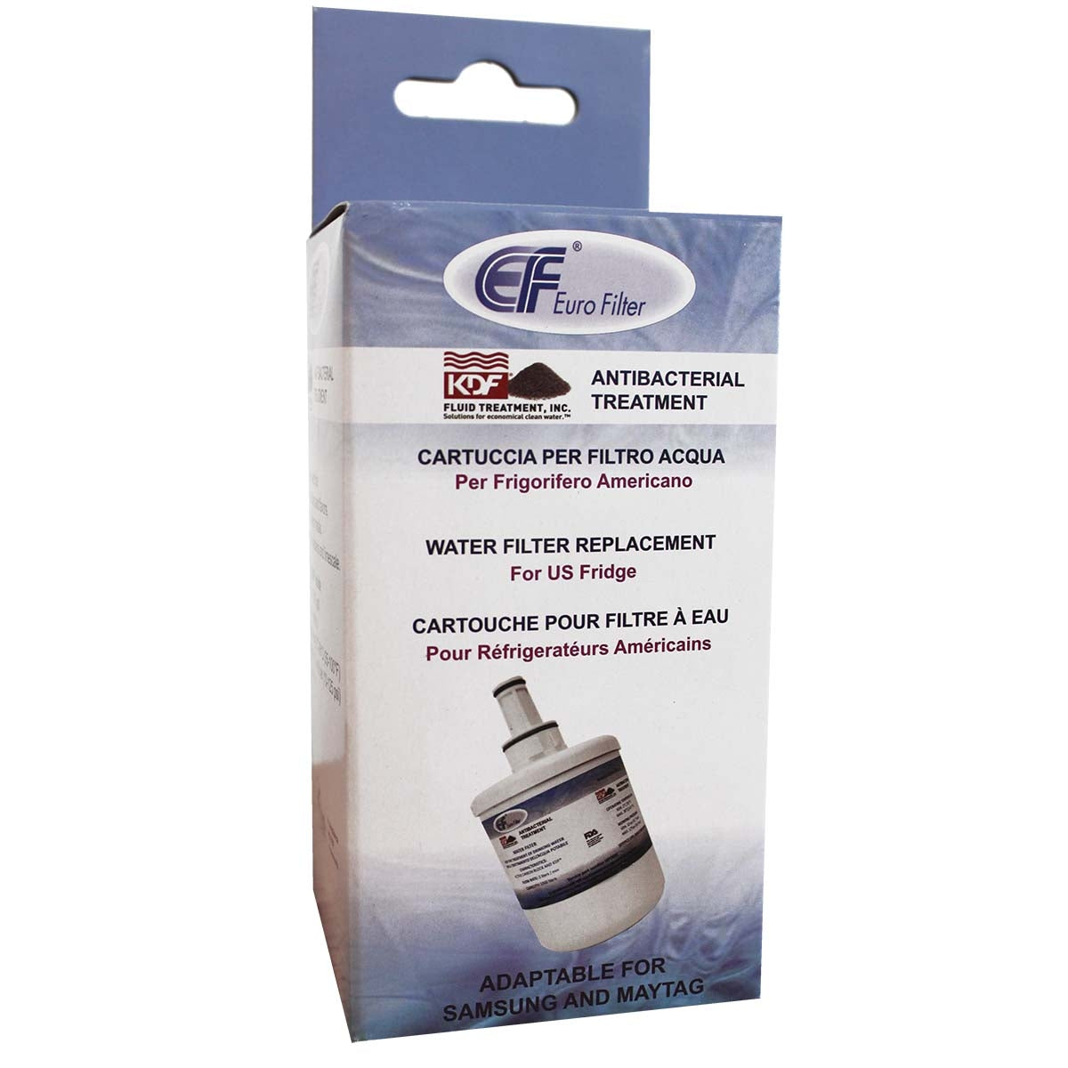 Water filter cartridge for refrigerator