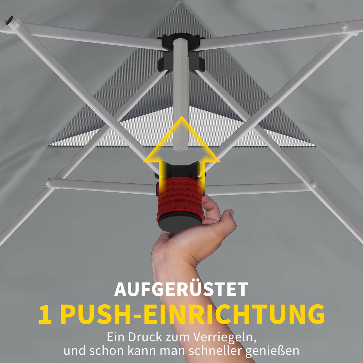 Waterproof 3x3m Pop-Up Gazebo, UV 50+ with Sandbags