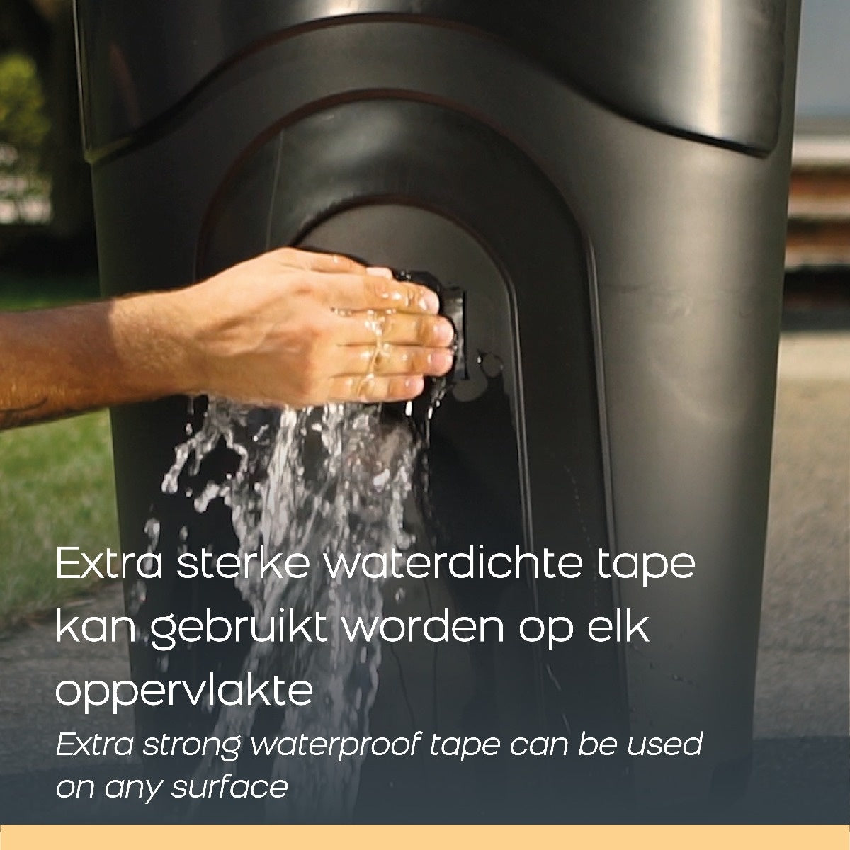Waterproof Fix Tape, Transparent, 20cm x 150cm