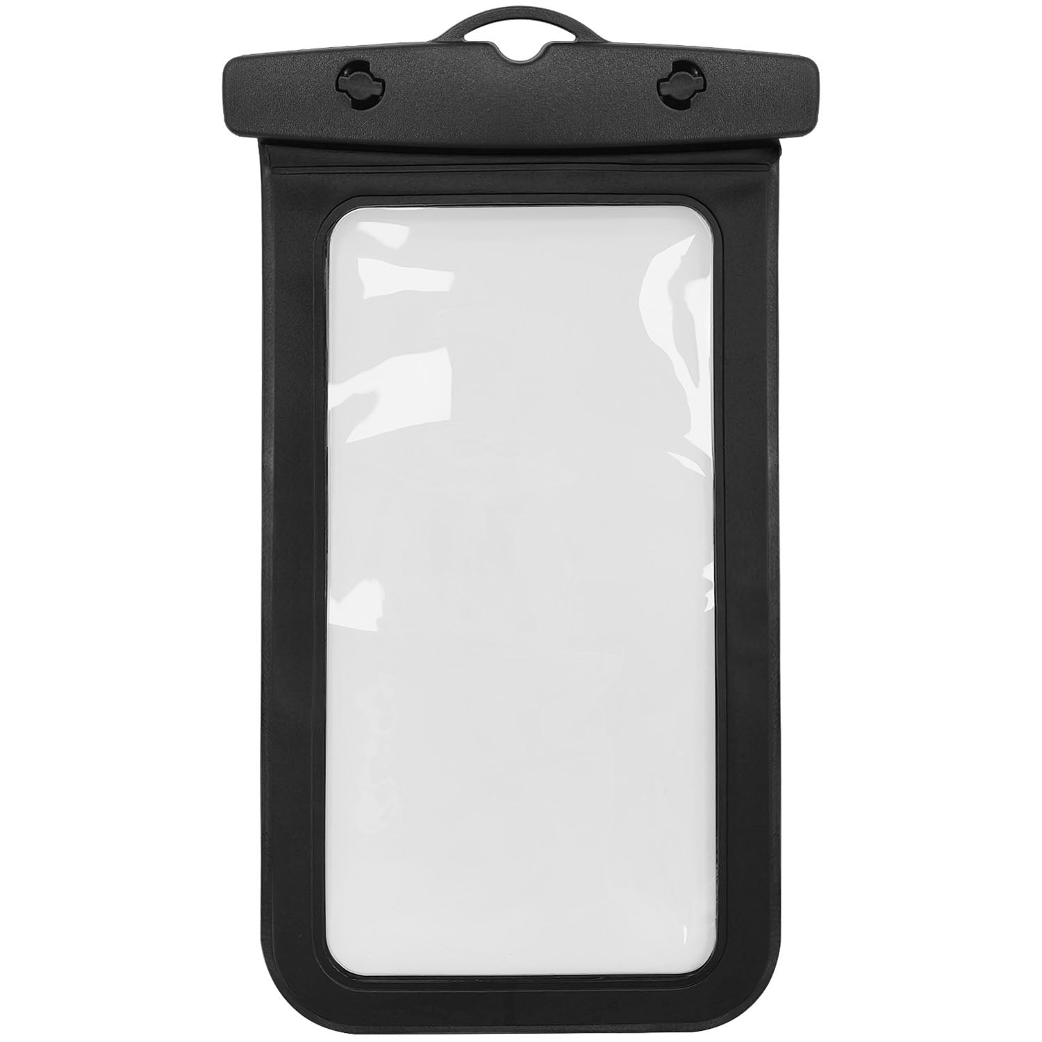 Waterproof Phone Pouch, IPX8, Fits Up To 7 Inch, Black
