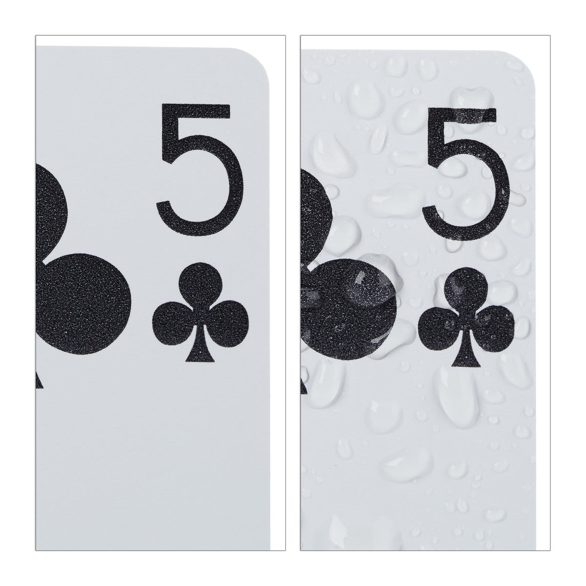 Waterproof playing cards 4 decks