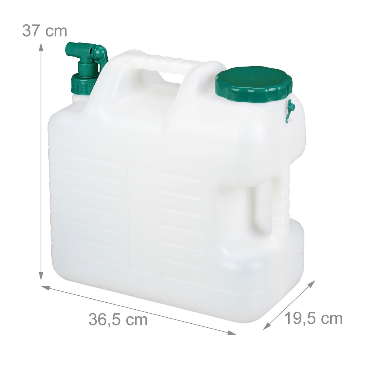 Water tank with faucet