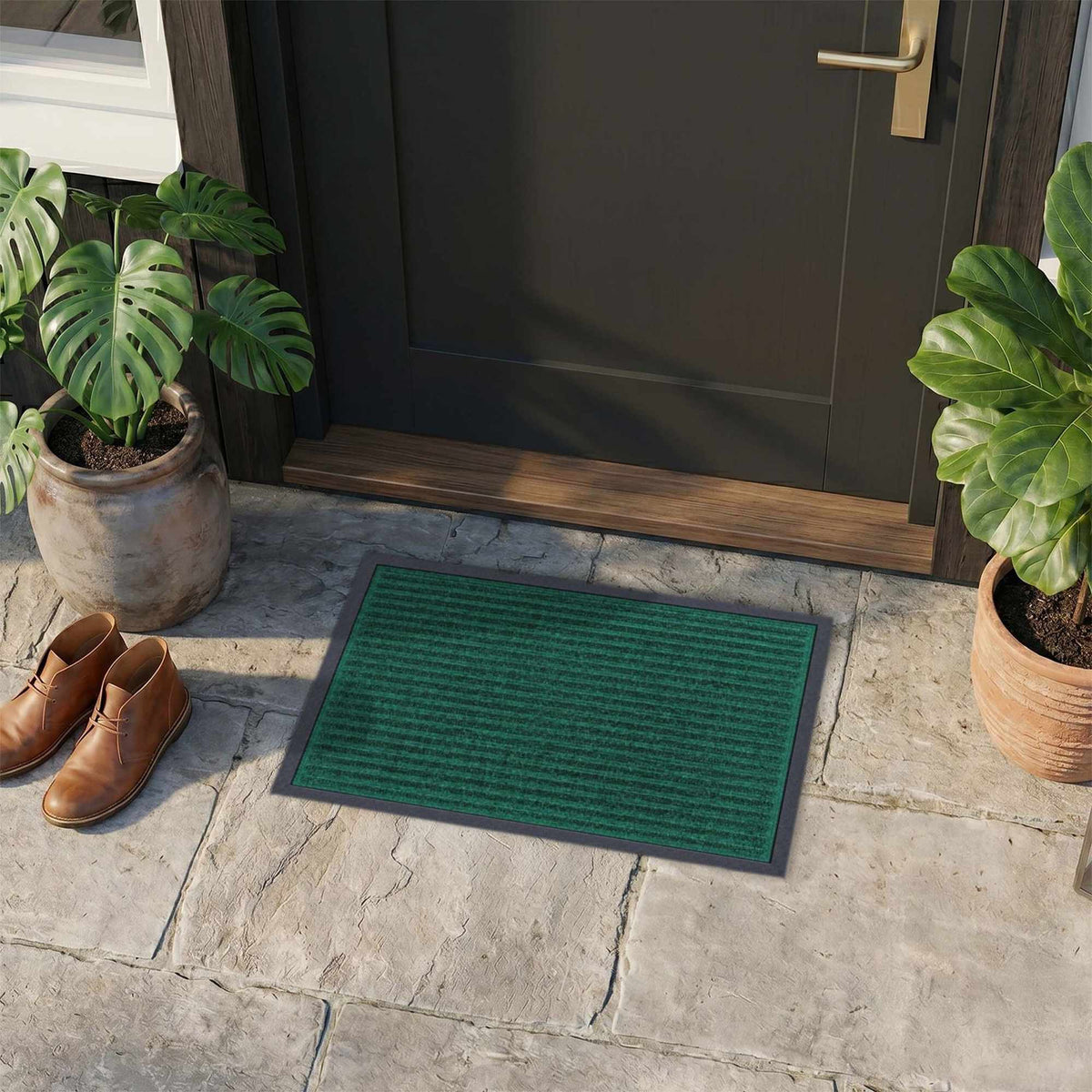 Weatherproof Polypropylene Doormat, 60x40 cm
