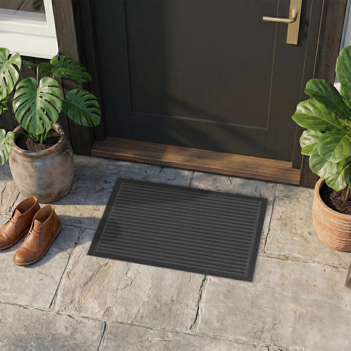 Weatherproof Polypropylene Doormat, 60 x 40 cm