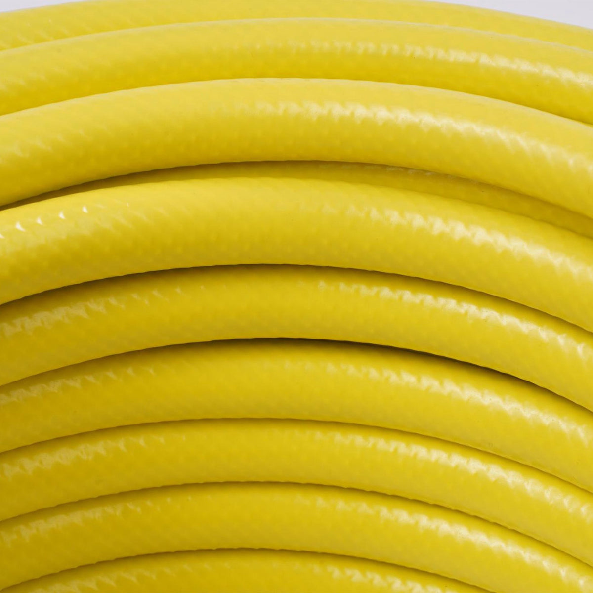 Weatherproof Yellow Garden Hose, UV-Resistant, 1/2 Inch