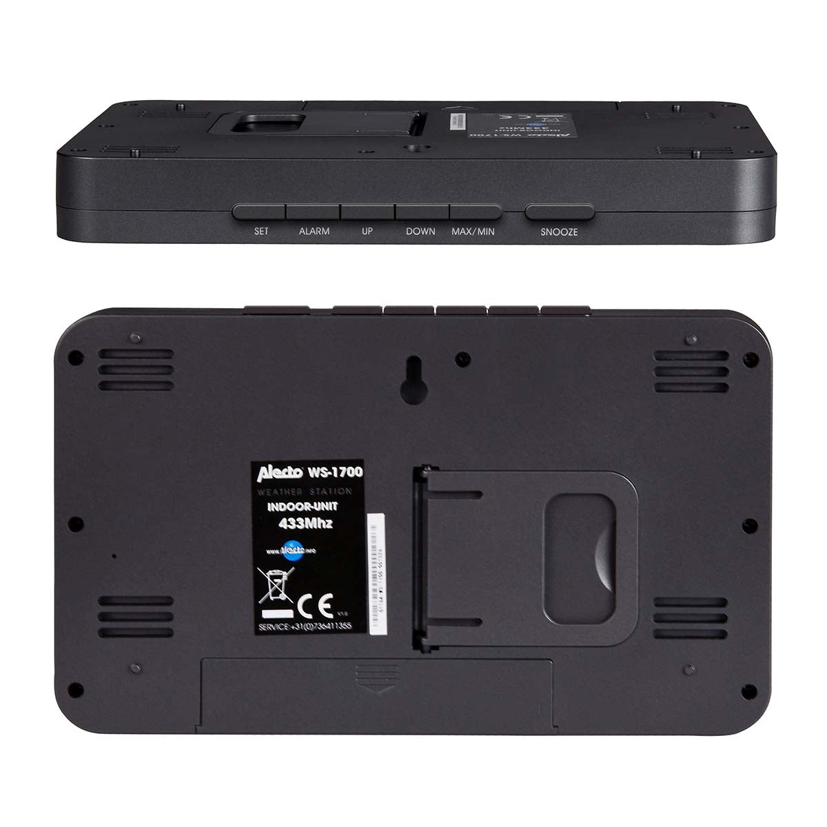 Weather station with wireless sensor Silver