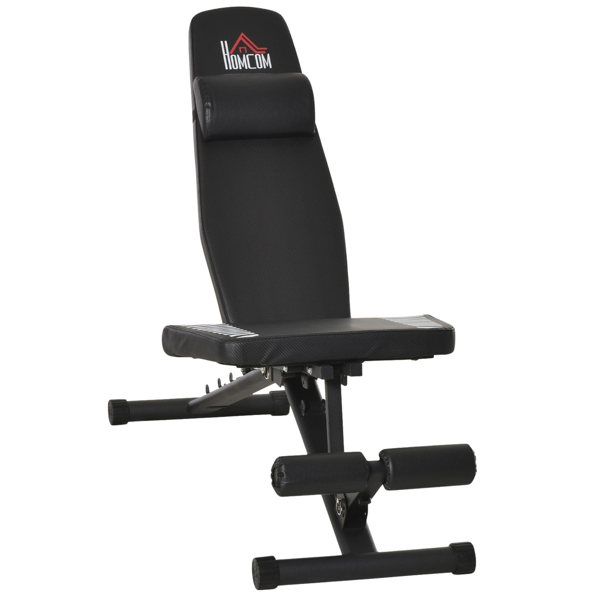 Weight Bench Folding Multifunctional Weight Bench Adjustable Sit Up Bench 6 Levels Leg Holder For Home Training
