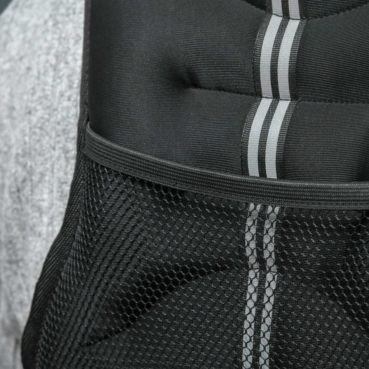 Weighted Vest 5 Kg Adjustable For Weight & Strength Training, Oxford Fabric, Metal Sand, Black, 40 X 35 Cm