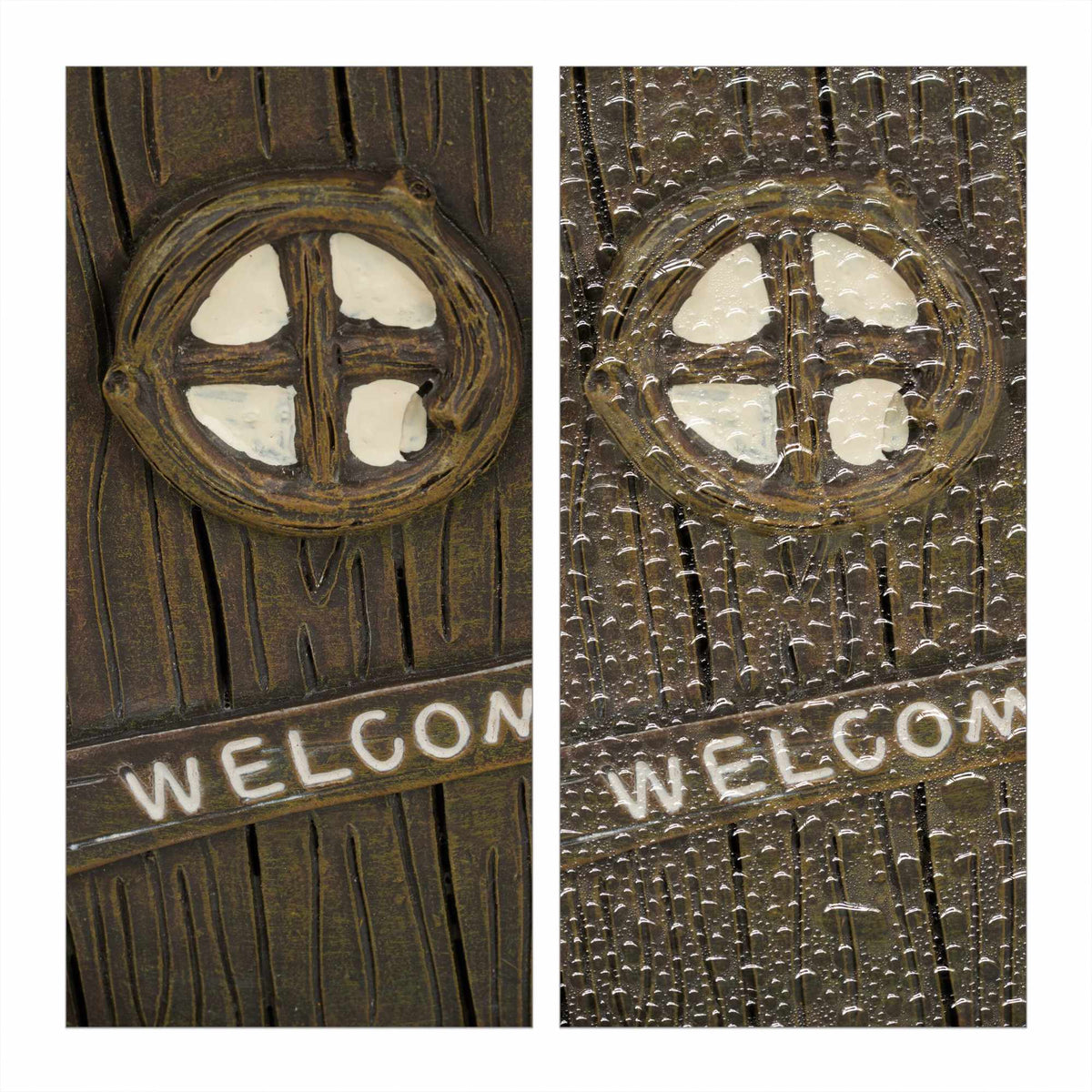 Welcome" fairy door set