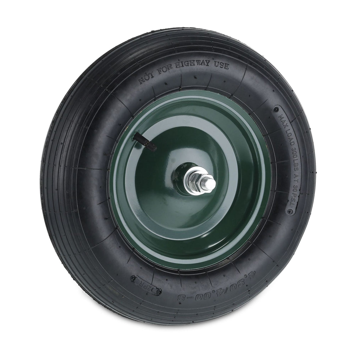 Wheelbarrow Wheel with Axle 4.80 4.00-8