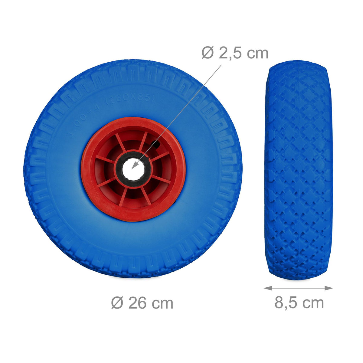 Wheelbarrow wheels 2 pcs.